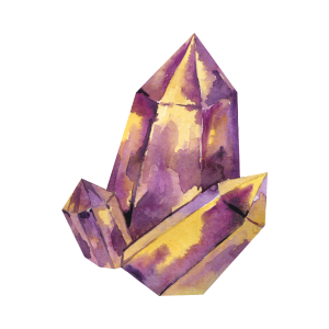 Purple crystal icon for psychics in Gridley CA